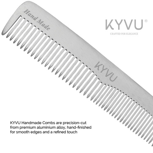 Classic Aluminium Dual-Tooth Comb – Hairdressing Comb (A5)
